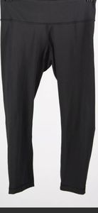 Lululemon Black Cropped Leggings